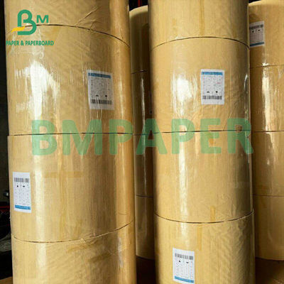 60gm No hay polvo de papel Marrón Bobbin Fibra Core de papel Kraft para el tubo de cinta
