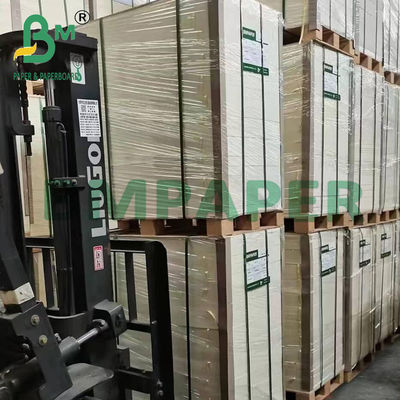 200 g de papel sin revestimiento de crema y sin madera de cartón offset voluminoso 70 * 100 cm