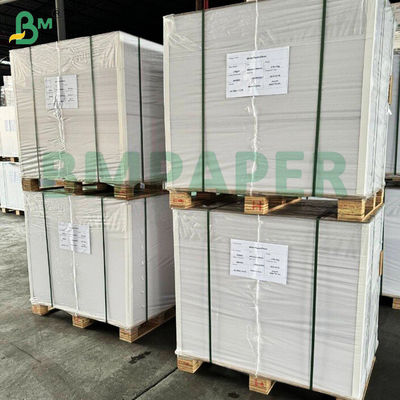 Papel de arte C2S liso de doble cara blanco revestido para diseño de portada