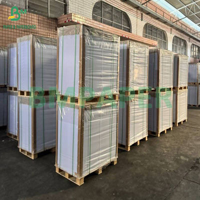 250 gm 300 gm A4 doble lado Impresión láser brillante Papel de cartas de juego de comercio