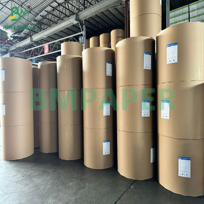 Papel Kraft blanco de alta resistencia para bolsas de papel y bolsos de mano