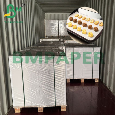 Papel resistente al aceite de silicona blanco duradero de 40 gramos para freidora de aire 40 x 60 cm