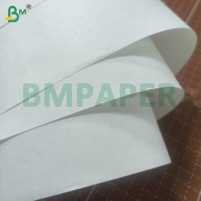 Papel Kraft poroso de alta resistencia al desgarro blanqueado sin blanquear Papel de saco semi-extensible