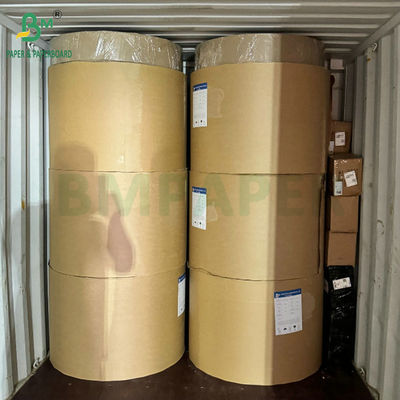 75gm 80gm 105gm bobina de papel Kraft dorado para bolsas de correo