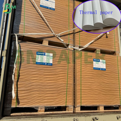 70 gramos 75 gramos Imprimible papel térmico blanco Jumbo Roll con 795 mm 800 mm