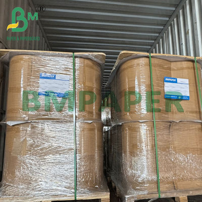 Rollo de papel de filtro marrón de grado alimenticio termosellable de 50 g/m² para café