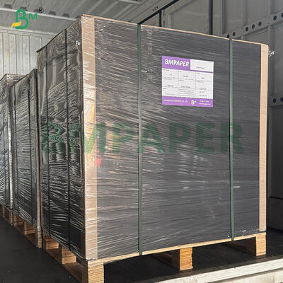 Cartón negro brillante de madera virgen de 280g 300g para bricolaje hecho a mano