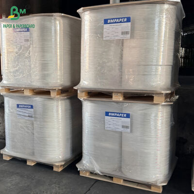 Papel de envolver pajitas de grado alimenticio 24GSM 28GSM para empaquetar pajitas para bebidas