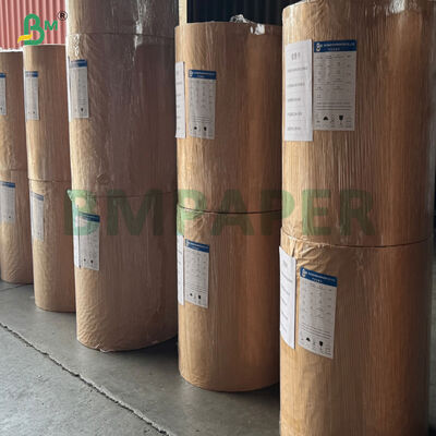 papel de alta resistencia pesado del bolso del cemento de Kraft de la fuerza de 85g 45kg Brown