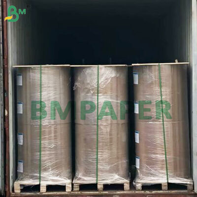 El rollo de papel revestido de silicona para hornear 40gsm blanqueó el papel de pergamino