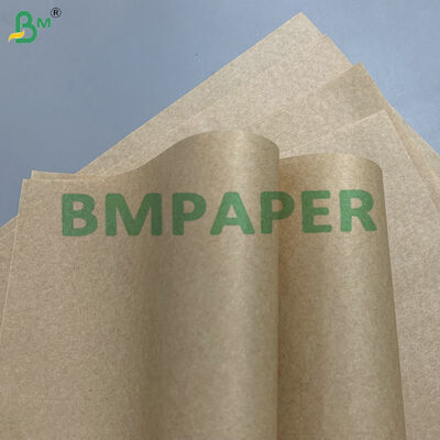 Papel de embalaje para sándwiches compostable de 30 gramos a prueba de aceite de 40 gramos para restaurantes de comida rápida