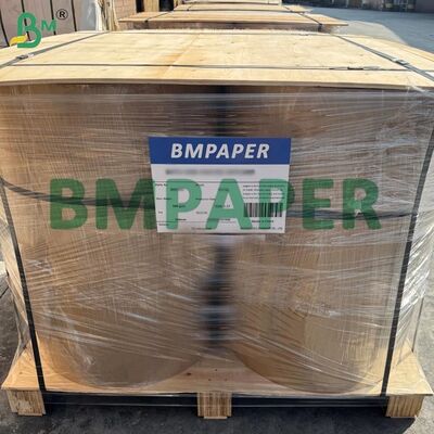 80 gramos de papel de cartón con costilla de cartón marrón de 55 cm de ancho, de calidad media