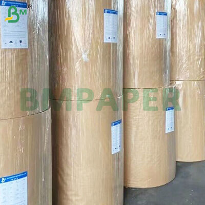 Rollos de papel kraft marrón de alta resistencia de 100 g/m² para hacer bolsas