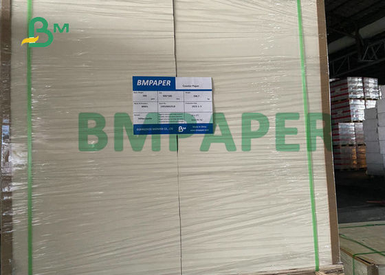 La madera natural reduce el papel sin recubrimiento 0.7M M del práctico de costa a pulpa 1M M para la cerveza Mat Pads