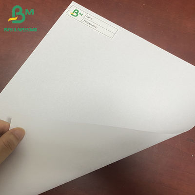 55gsm 58gsm 60gsm compensó el rollo blanco de la garantía recicló el material de la pulpa de madera