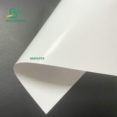 Buenos papel revestido echado a un lado del brillo 200GSM 250GSM 2 brillantes para los folletos
