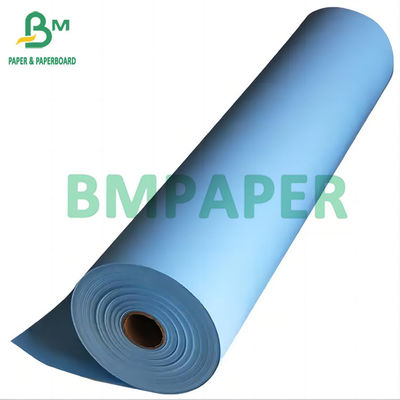 rollo azul 310m m de la impresión del chorro de tinta del papel de trazador de 80gsm cad longitud de 620m m del x 150m