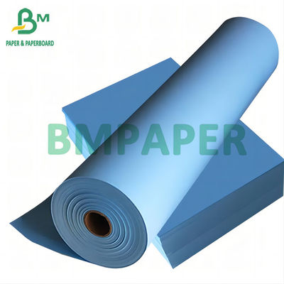 rollo azul 310m m de la impresión del chorro de tinta del papel de trazador de 80gsm cad longitud de 620m m del x 150m
