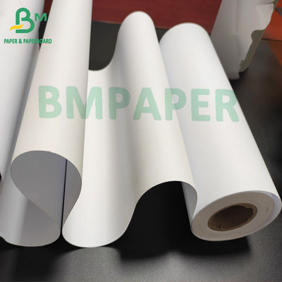 36&quot; rollo en enlace blanco 3&quot; del papel de trazador de X 500 liso sin recubrimiento de la base