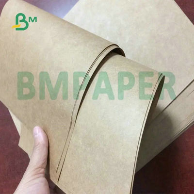 Hojas extensibles 80gsm 90gsm del papel de Brown Kraft del saco para hacer el bolso del cemento