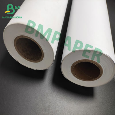 rollo del papel de trazador de la anchura de 610m m 620m m para el papel de la ingeniería del cad