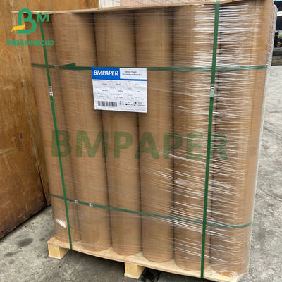 157gsm Art Paper blanco C1S C2S 54 pulgadas de longitud amplia de X los 210m 3 pulgadas de base
