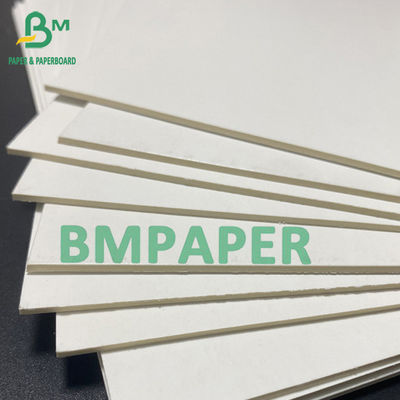 el doble de 800gsm 1000gsm echó a un lado base blanca revestida Grey Core del tablero blanco
