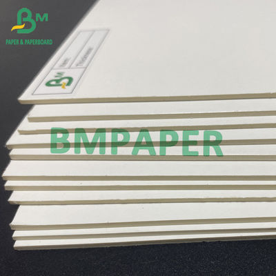 el doble de 800gsm 1000gsm echó a un lado base blanca revestida Grey Core del tablero blanco