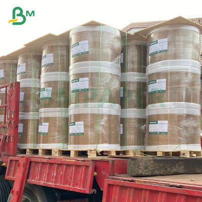 la Virgen de papel termal blanca del rollo 48gsm reduce el material a pulpa para la máquina de la posición del recibo