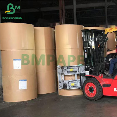 Papel de alta resistencia del bolso del cemento, papel 70gsm 80gsm 85gsm 100gsm 120gsm de Brown Kraft