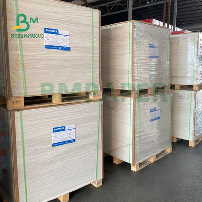 rollo de papel del congelador blanco de 325gsm 350gsm para el acondicionamiento de los alimentos congelados 37&quot;” alto bulto X.25