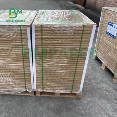 rollo de papel del congelador blanco de 325gsm 350gsm para el acondicionamiento de los alimentos congelados 37&quot;” alto bulto X.25
