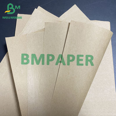 papel de Kraft de saco de 40gsm 70gsm BKP para el bolso de par en par los 0.5m - los 2.5m del envasado de alimentos de Brown