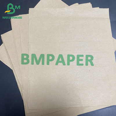 papel de Kraft de saco de 40gsm 70gsm BKP para el bolso de par en par los 0.5m - los 2.5m del envasado de alimentos de Brown