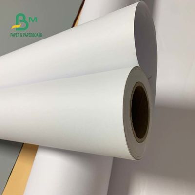 92 brillo 24" rollo blanco sin recubrimiento de la garantía de x los 300ft 20lb cad