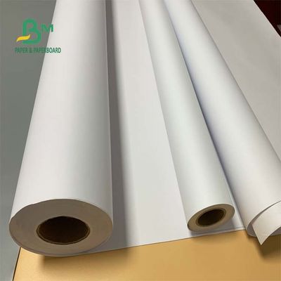 92 brillo 24" rollo blanco sin recubrimiento de la garantía de x los 300ft 20lb cad
