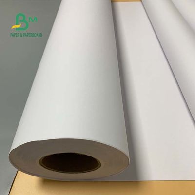 92 brillo 24" rollo blanco sin recubrimiento de la garantía de x los 300ft 20lb cad