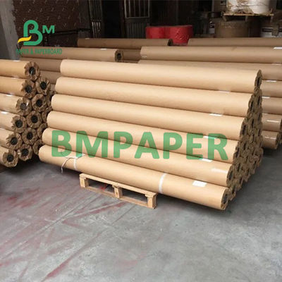 Rollo 70gsm 90gsm 120gsm 600m m los x 210m del papel de Kraft de saco de la pulpa de la Virgen 900m m los x 300m
