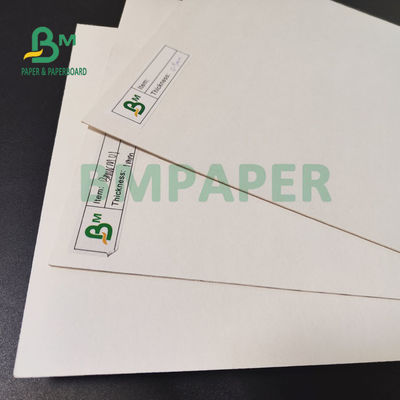 tablero de papel sin recubrimiento absorbente de 0.7m m para el práctico de costa de consumición blanco de marfil de 79 del x 109cm