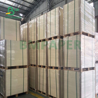 tablero de papel sin recubrimiento absorbente de 0.7m m para el práctico de costa de consumición blanco de marfil de 79 del x 109cm