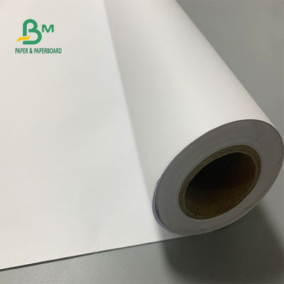 36&quot; x los 500ft 92 rollo en enlace sin recubrimiento 3&quot; del papel de trazador del brillo 20lb cad base