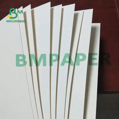 250gsm cubrió el rollo brillante del papel del congelador, papel impermeable a la grasa blanco para el embalaje de la tienda de delicatessen