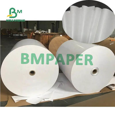 categoría alimenticia blanca ligera de papel de 30gsm 40gsm MG Kraft sola impermeable a la grasa