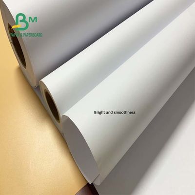36&quot; rollo 2&quot; de Jet Bond Paper sin recubrimiento cad de la tinta de x los 300ft 20lb Woodfree base