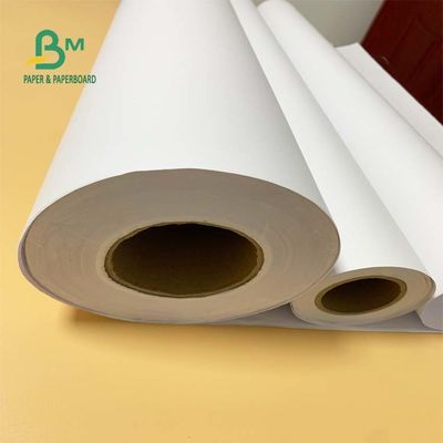 36&quot; rollo 2&quot; de Jet Bond Paper sin recubrimiento cad de la tinta de x los 300ft 20lb Woodfree base