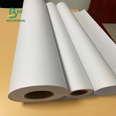 Papel de trazador 36" x los 300ft en 2" rollo ancho del papel del formato cad de la base