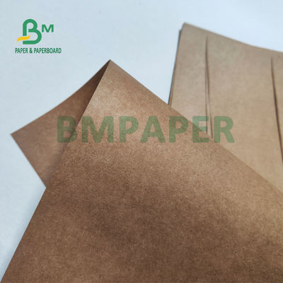 papel de Kraft de saco extensible de 80gsm 90gsm para dureza de los bolsos el 100cm del cemento la buena