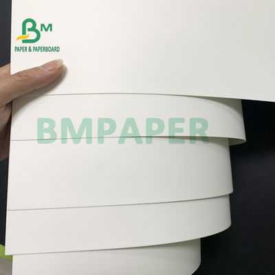 Hojas de papel sintéticas blancas brillantes, prenda impermeable del papel de la etiqueta engomada del ANIMAL DOMÉSTICO para la impresión