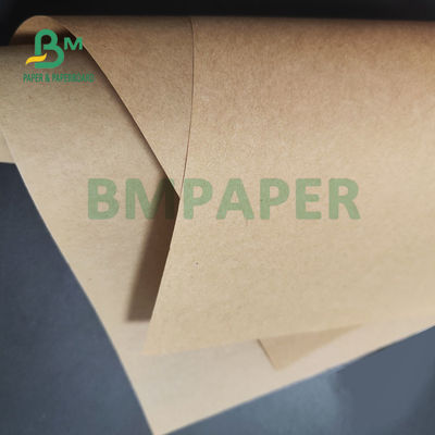 papel sin blanquear del arte de Brown oscuro del saco 70gsm para los bolsos industriales de alta resistencia