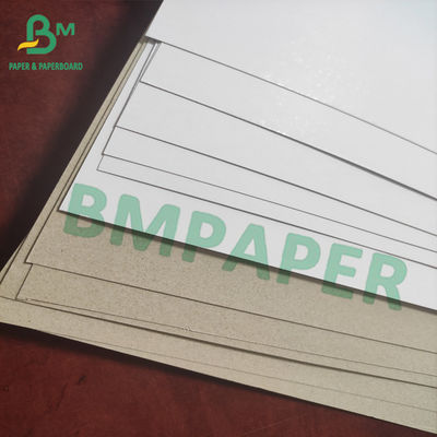 Papel de tablero blanco material reciclado del duplex de la pulpa 200gsm - 500gsm
